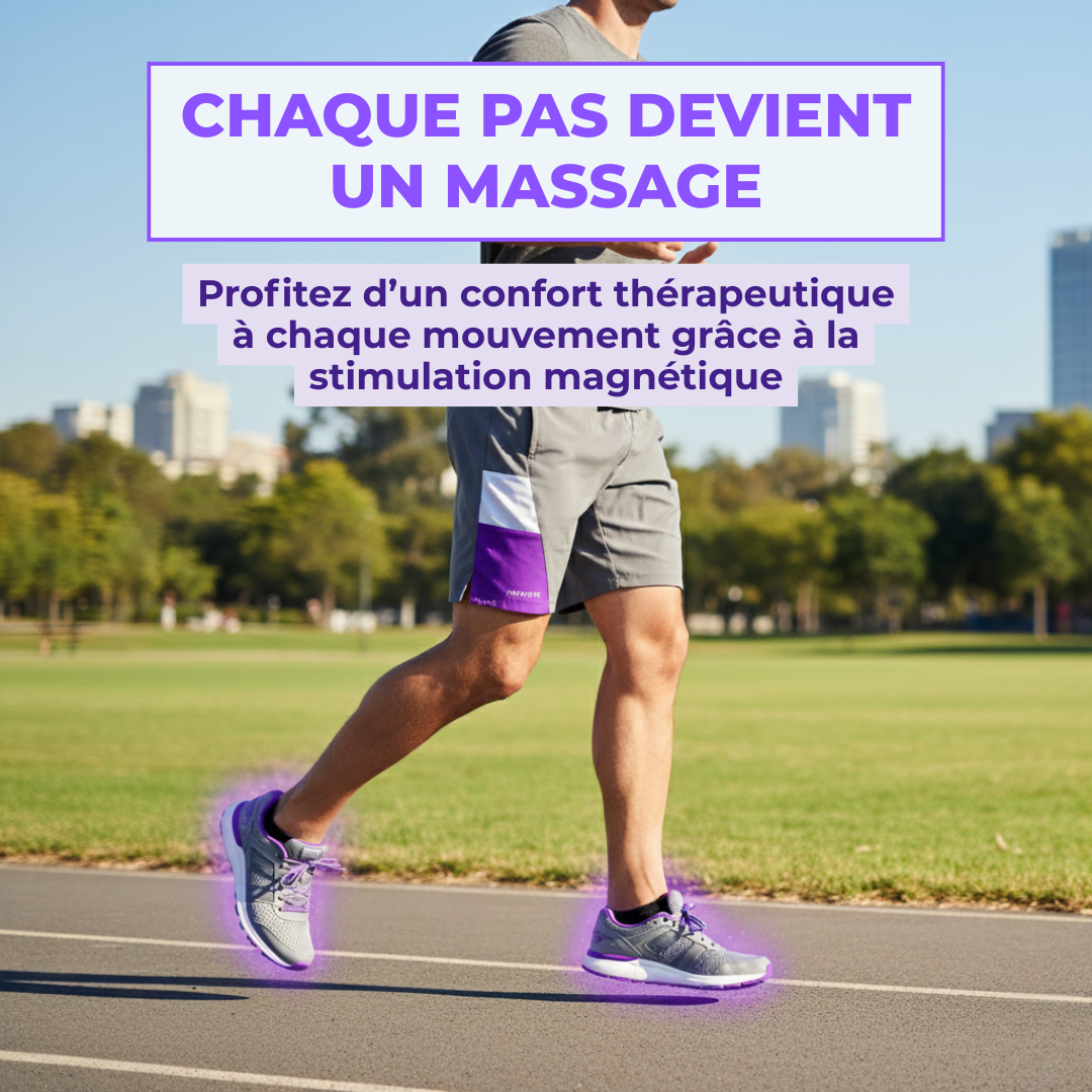 PulseSoles™ – Semelles magnétiques de confort pour ceux qui souffrent de douleurs aux pieds