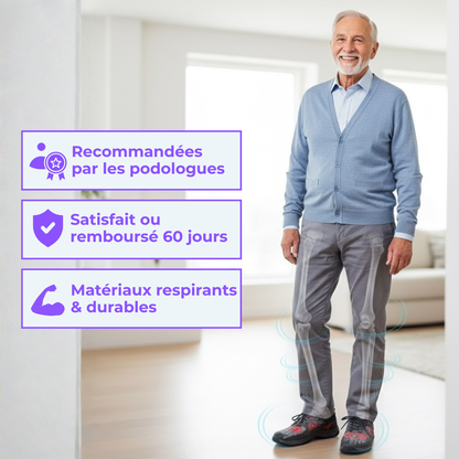 PulseSoles™ – Semelles magnétiques de confort pour ceux qui souffrent de douleurs aux pieds